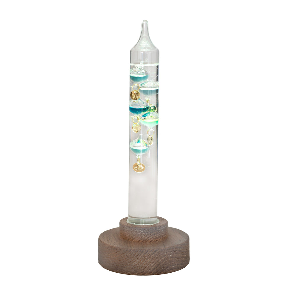 Lot - 28in Rustica Galileo Brass Hanging Thermometer