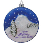 Mount Rainier Mercury Ornament